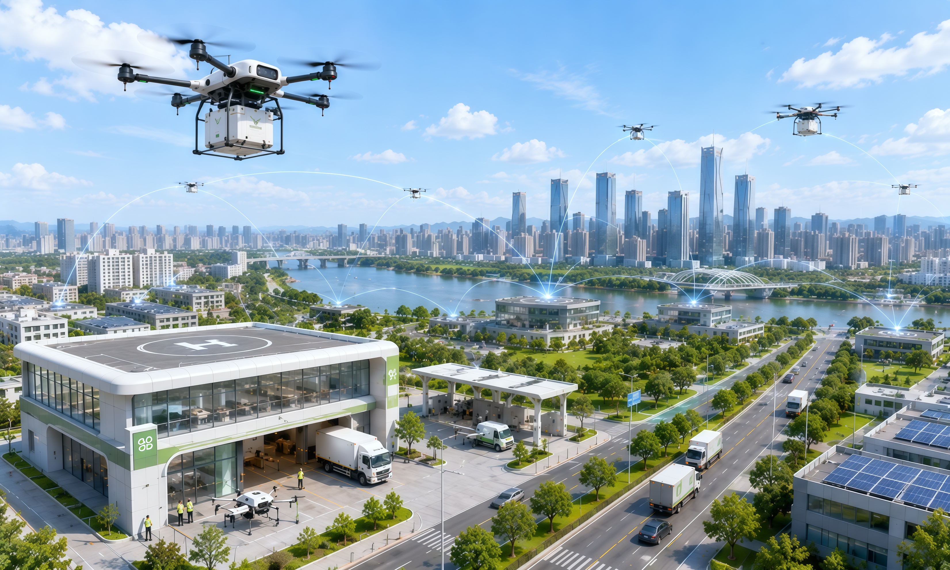 城市低空物流航线运营实践